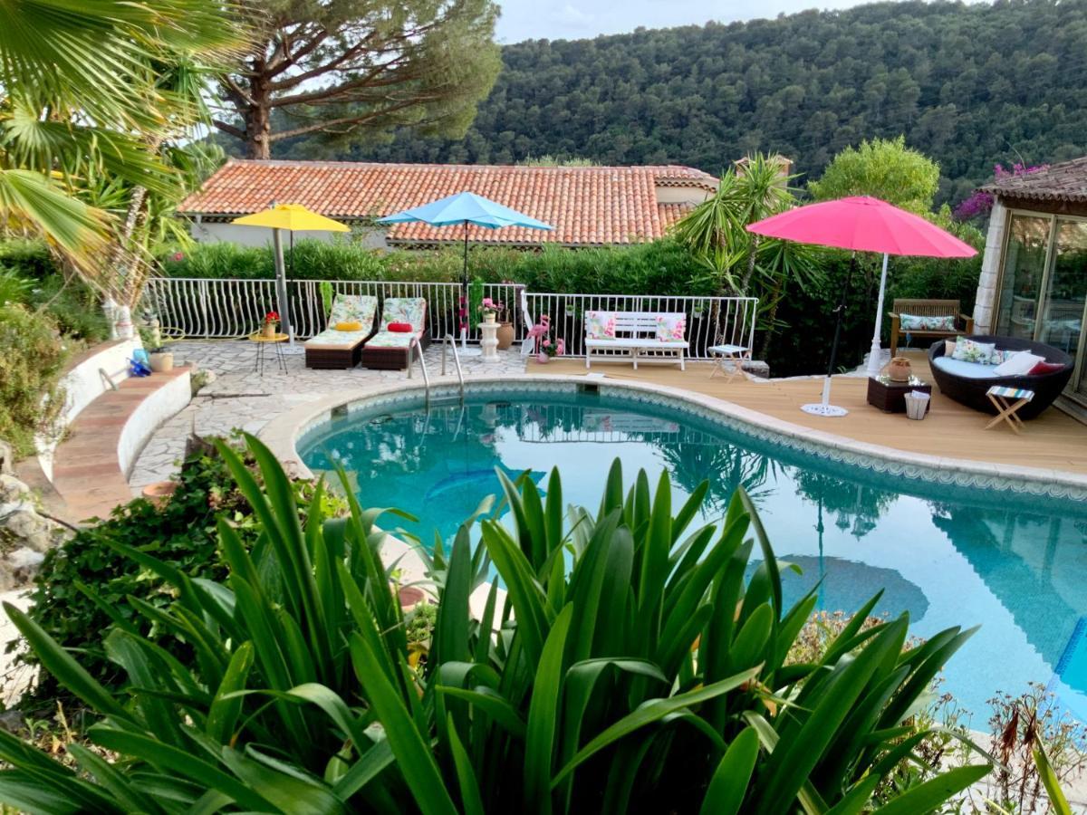 Suite Romantique Et Chambre Baroque A St Paul De Vence Dış mekan fotoğraf